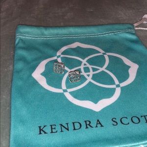 Kendra Scott Dira stud earrings in silver